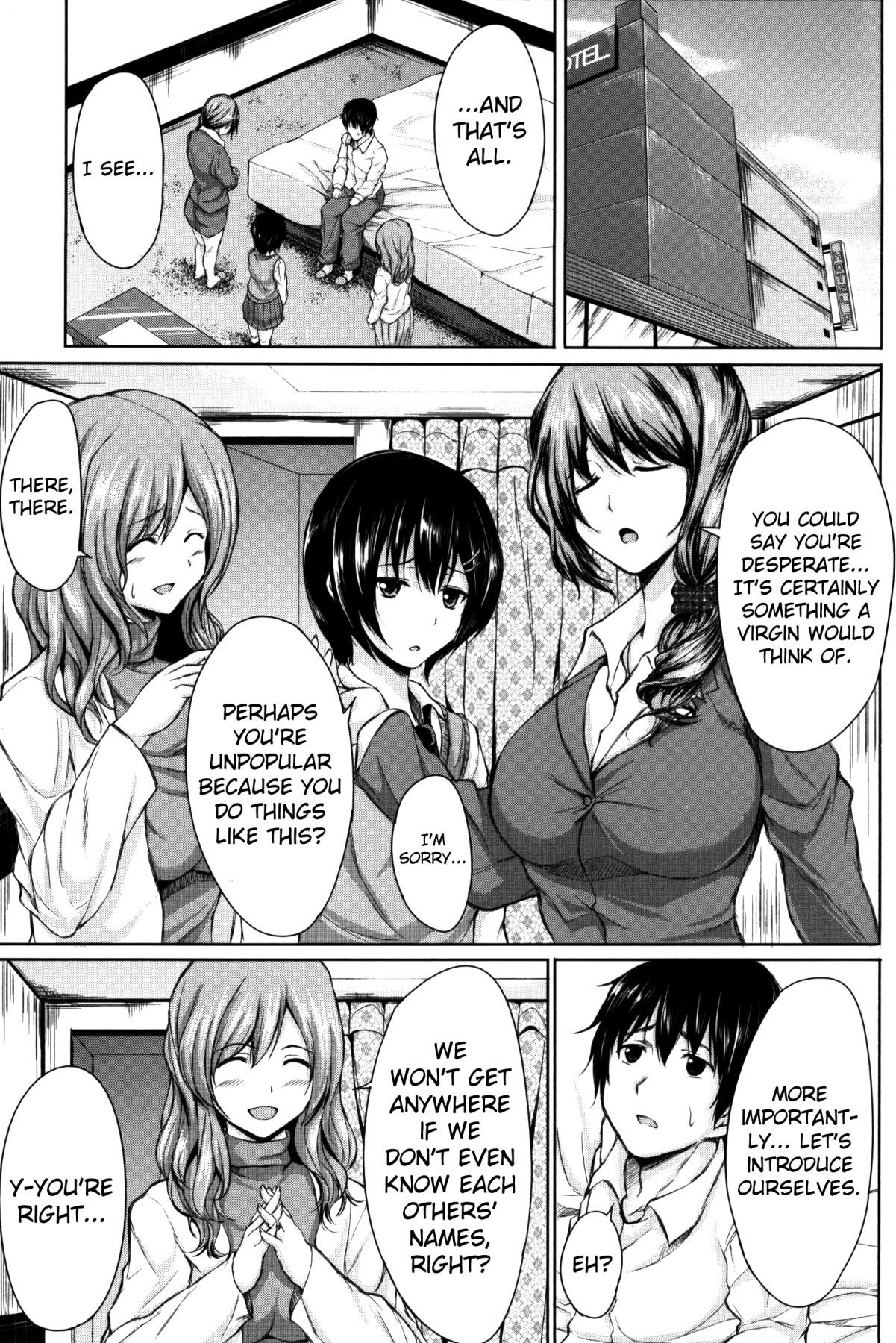 Hentai Manga Comic-Boy Meets Harem-Read-175